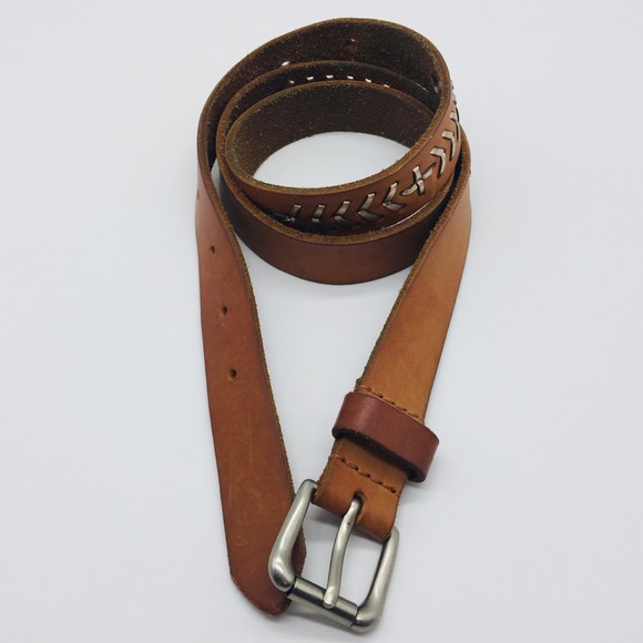 AE BOHO CHIC LEATHER BELT || Brown || XS - Picture 2 of 8
